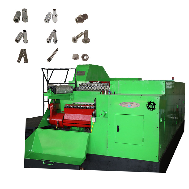 Máquina de cabezal en frío de piezas de tuercas hexagonales de latón