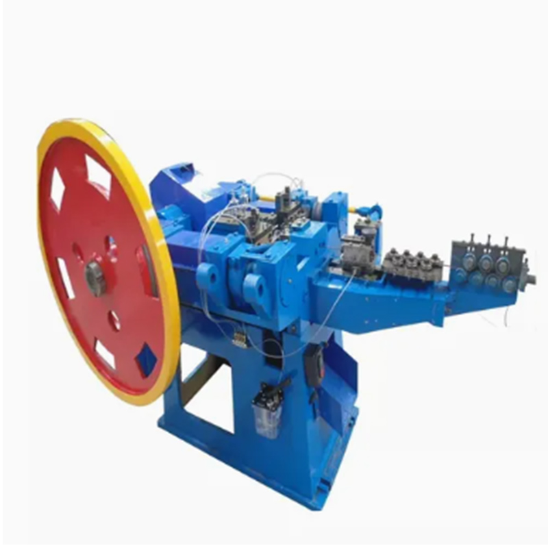 Máquina para fabricar clavos de alta velocidad y bajo ruido