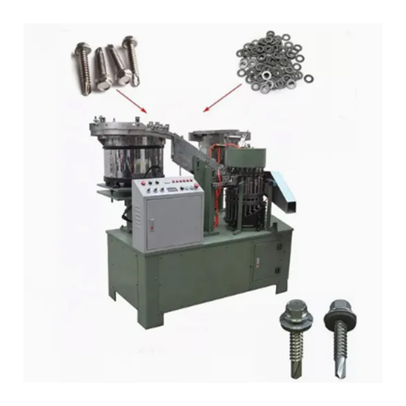 Máquina ensambladora de arandelas de tornillo autoperforante